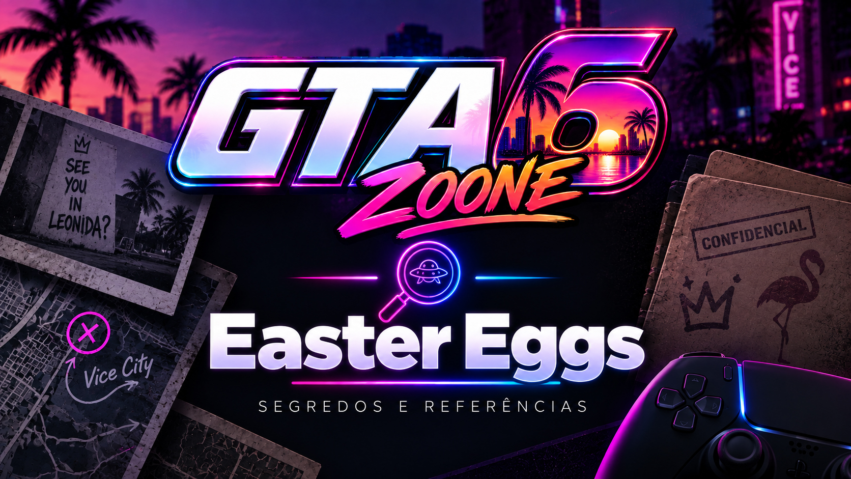 Easter Eggs e referências de GTA VI