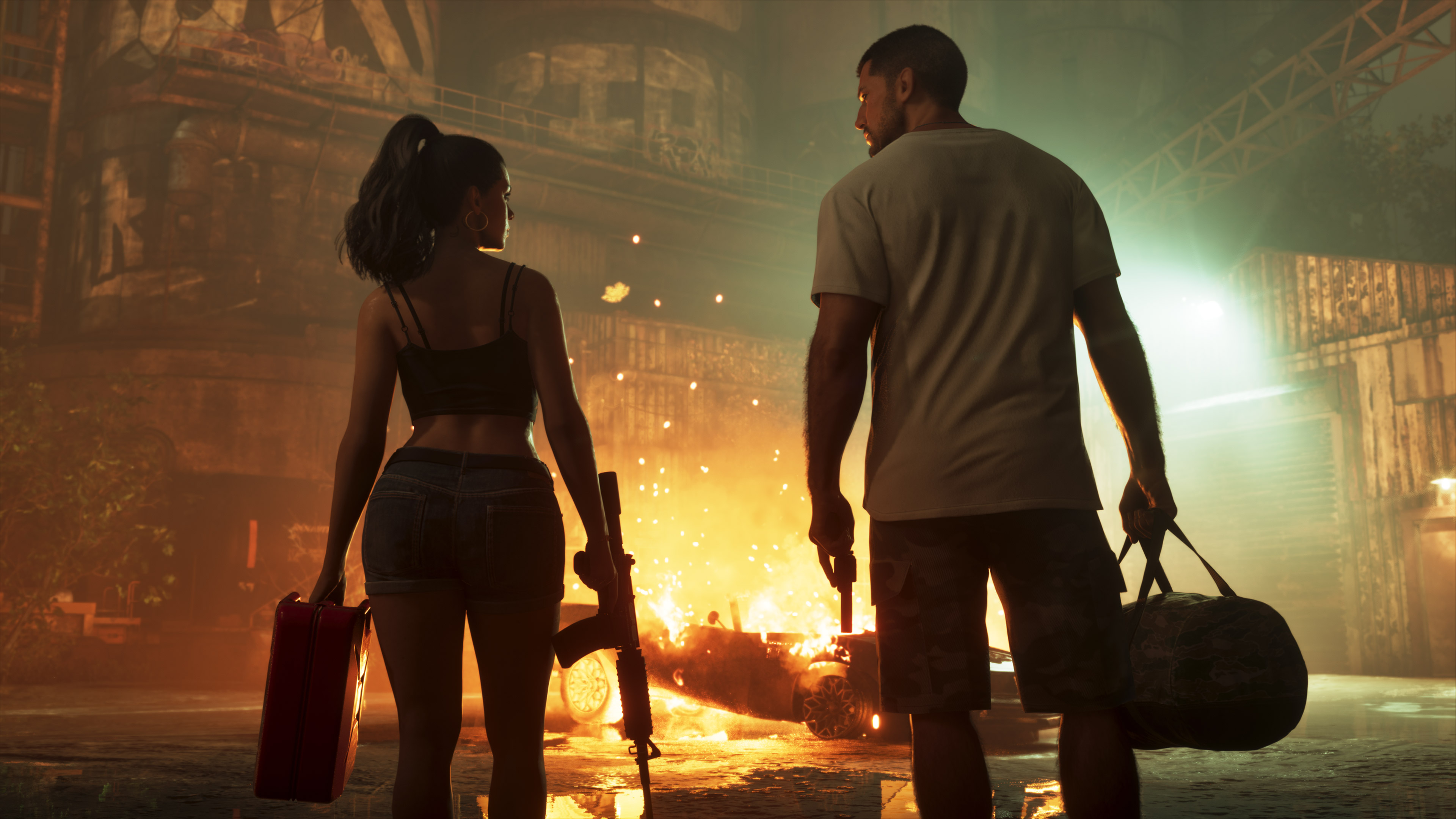 Jason Duval e Lucia Caminos em Grand Theft Auto VI