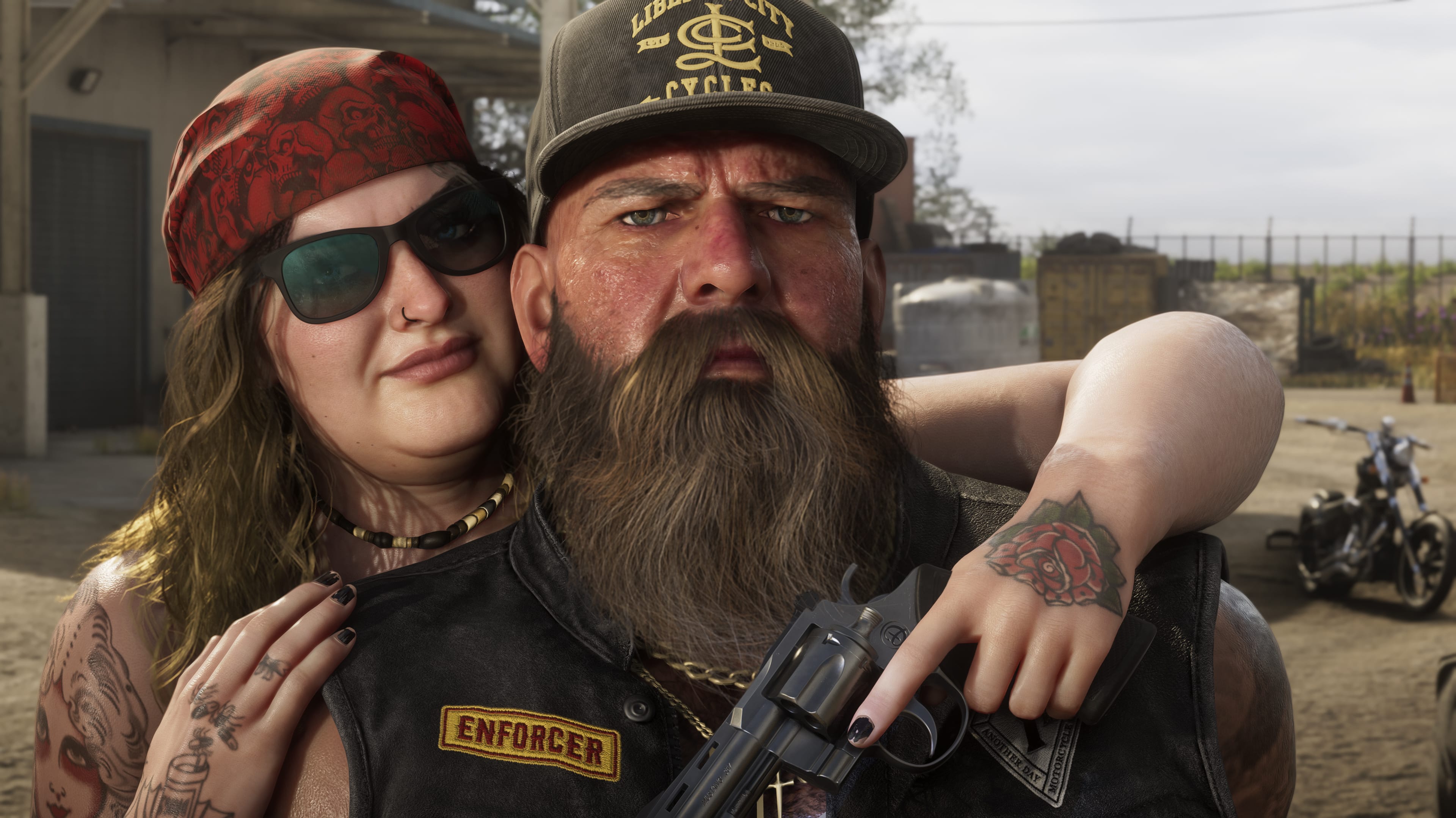 Pessoas em Ambrosia em screenshot oficial de GTA VI
