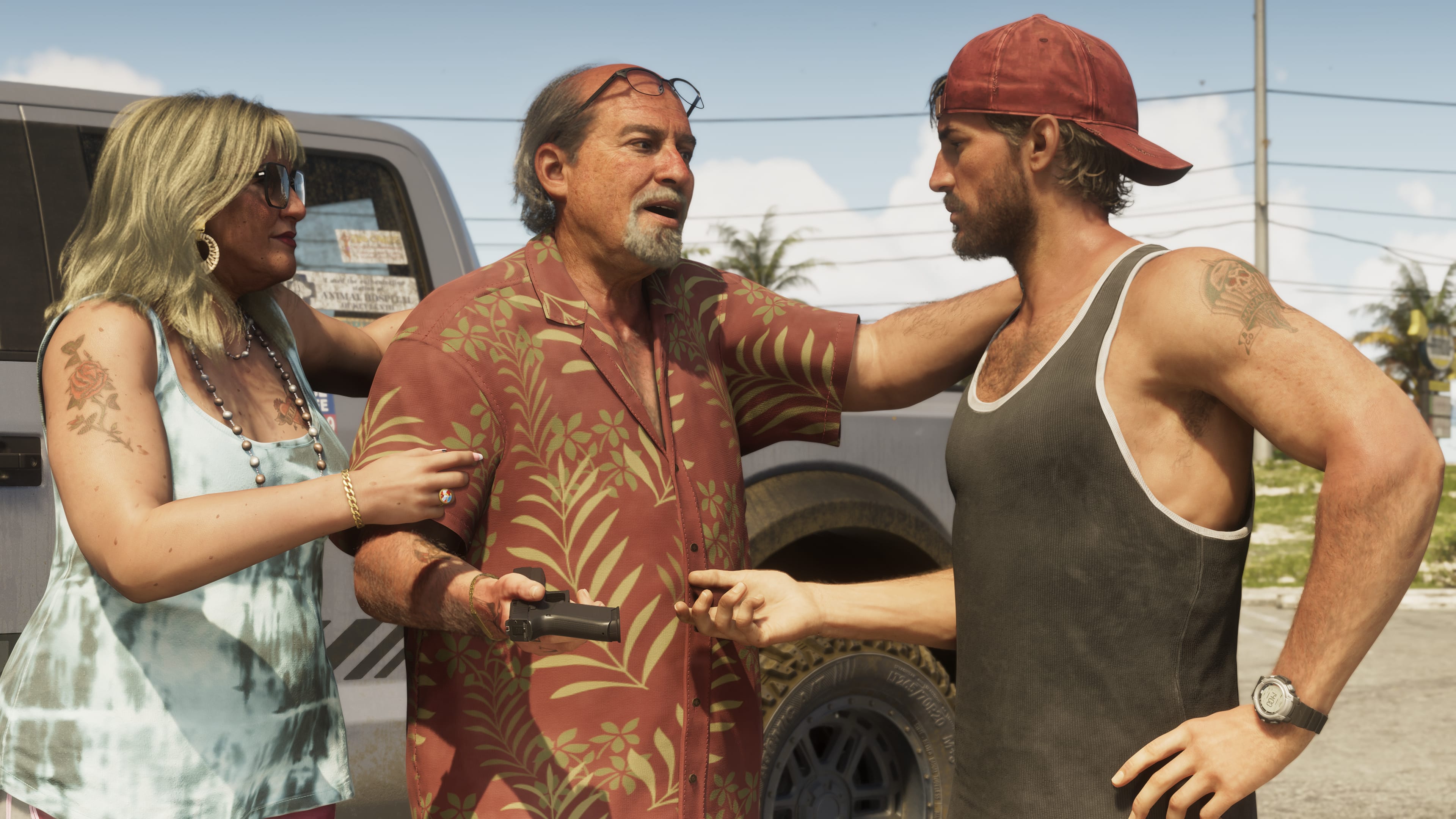 Brian Heder nas Leonida Keys em Grand Theft Auto VI