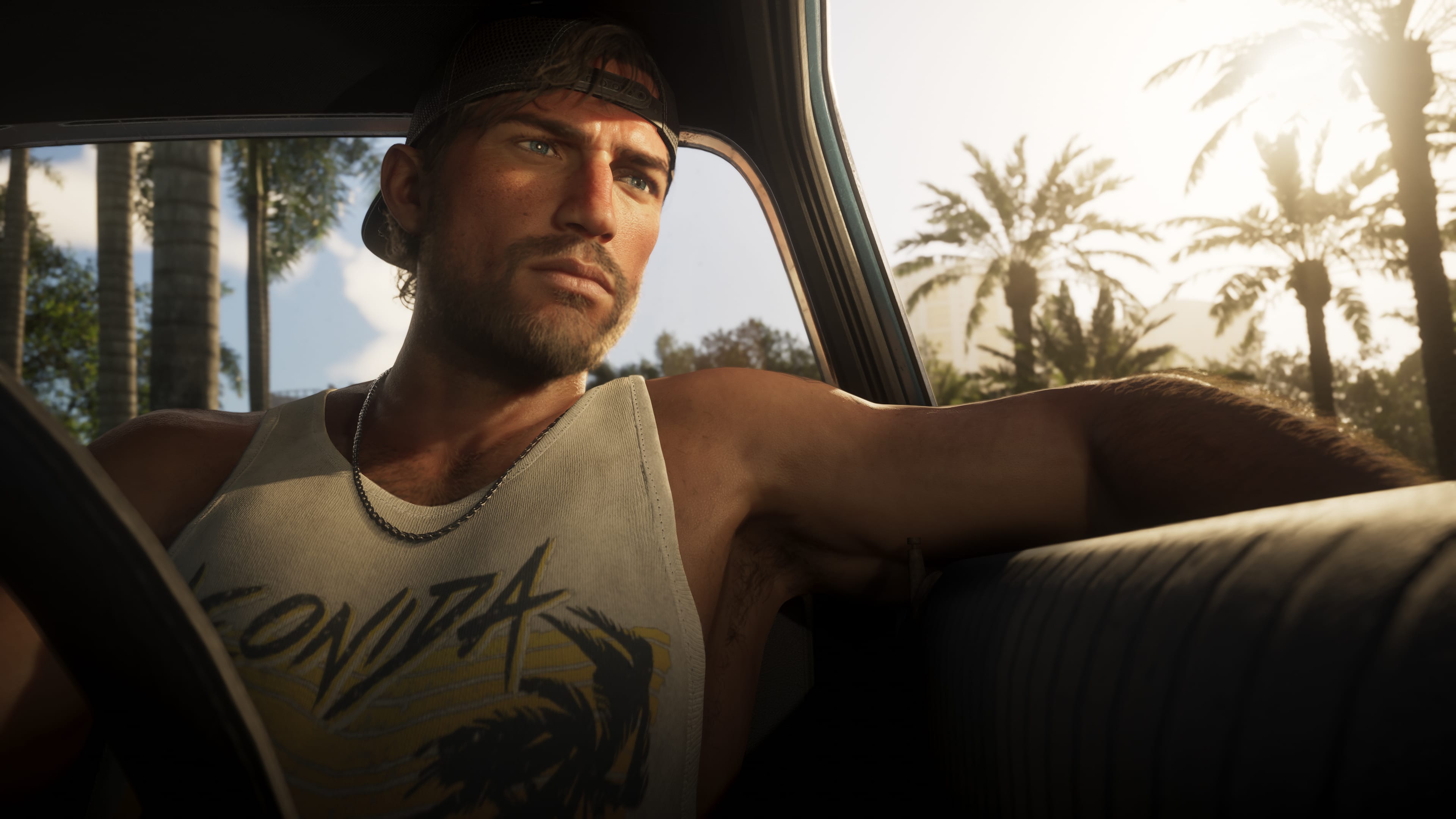 Jason Duval em material oficial de GTA VI