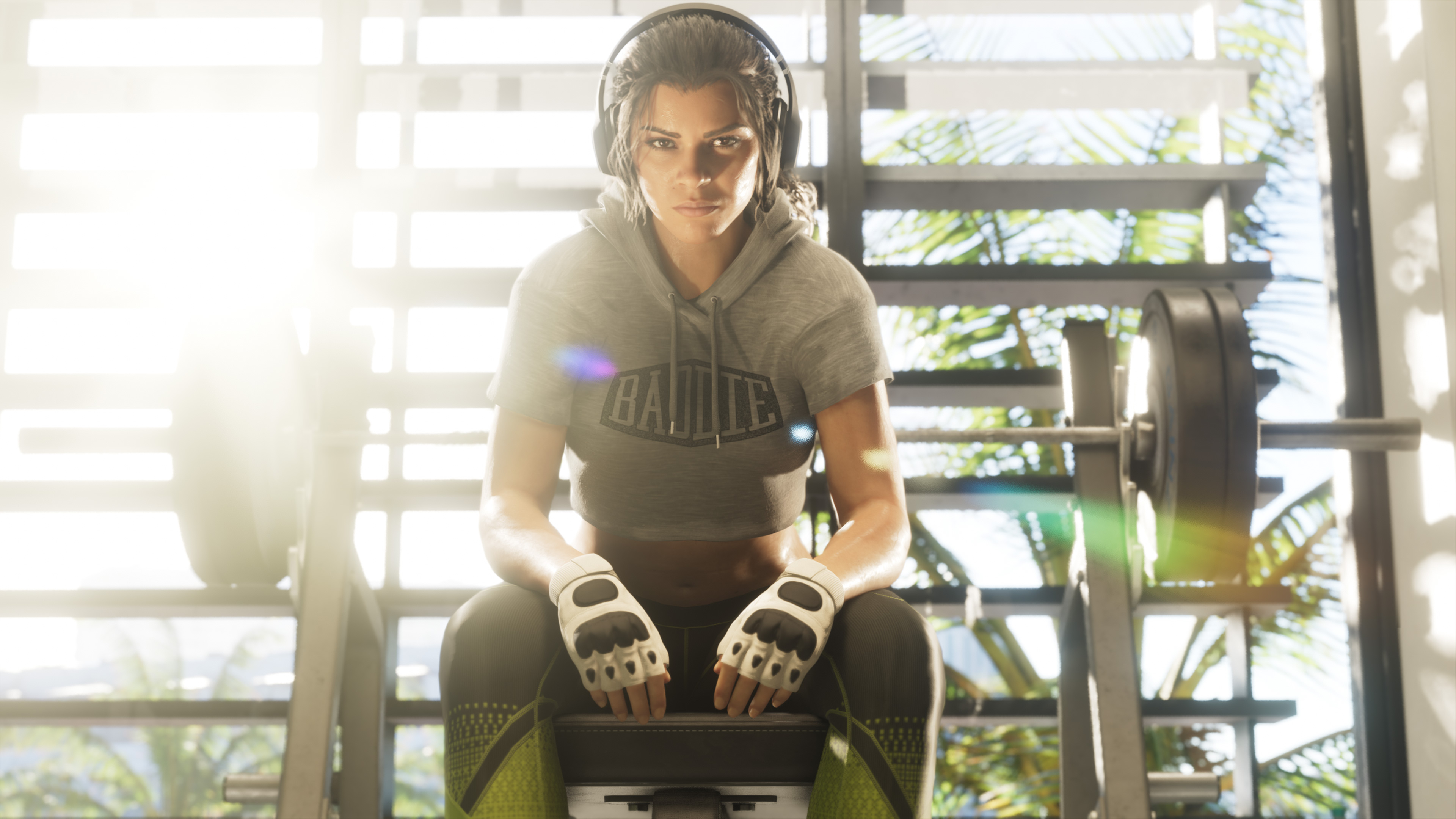 Lucia Caminos em cena de Grand Theft Auto VI