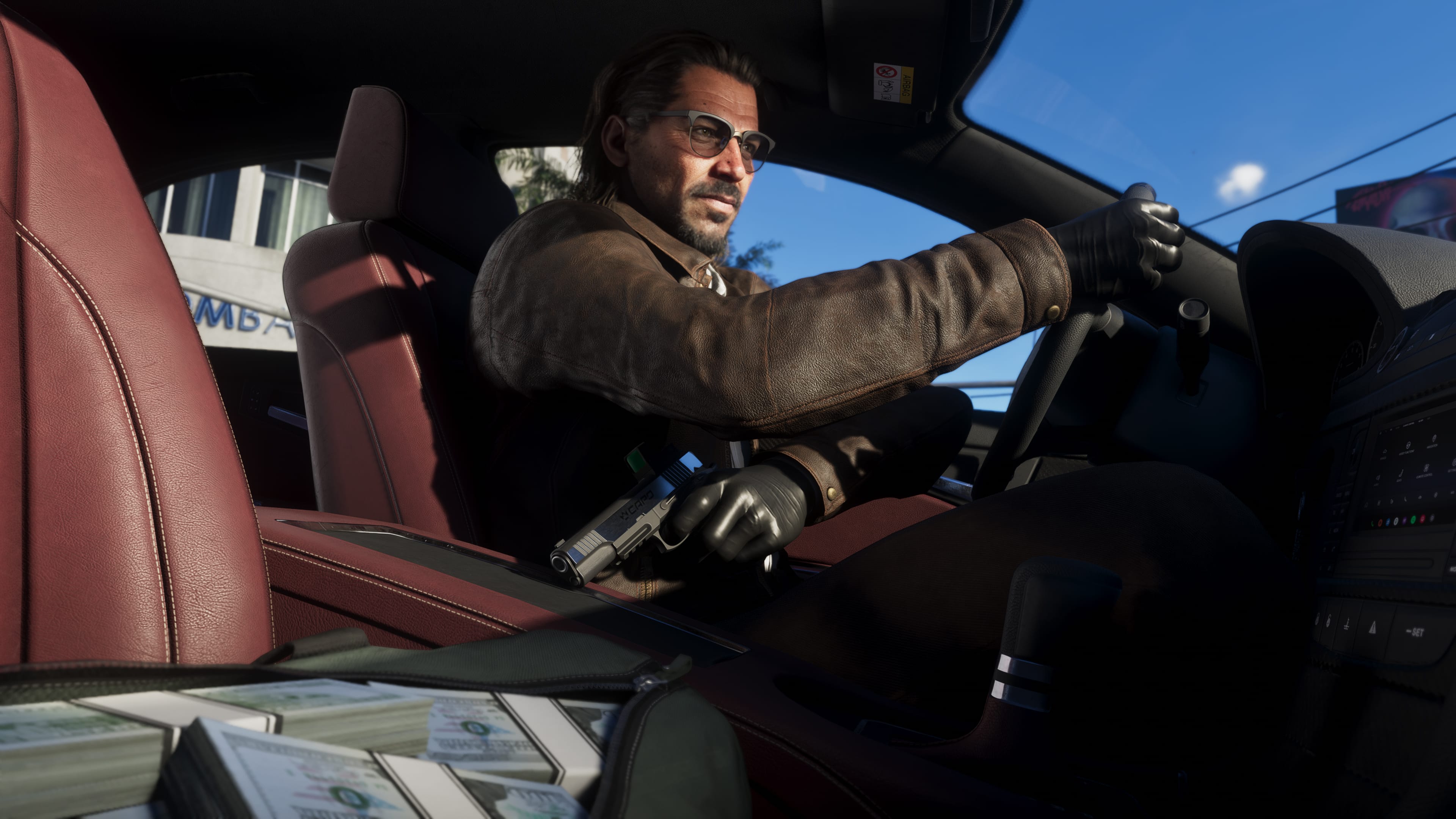 Raul Bautista em material oficial de Grand Theft Auto VI