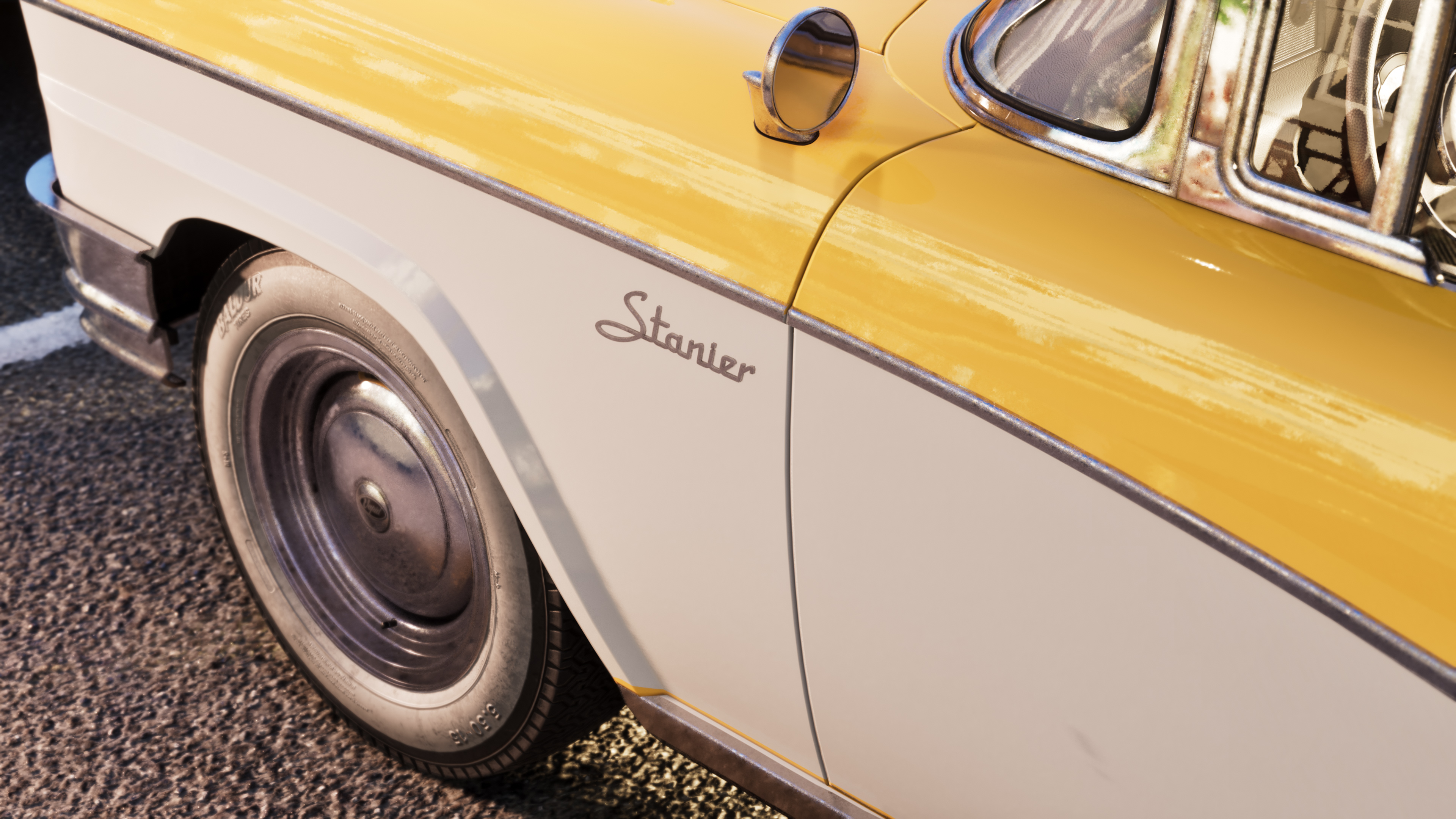 Outra imagem oficial do ’55 Vapid Stanier